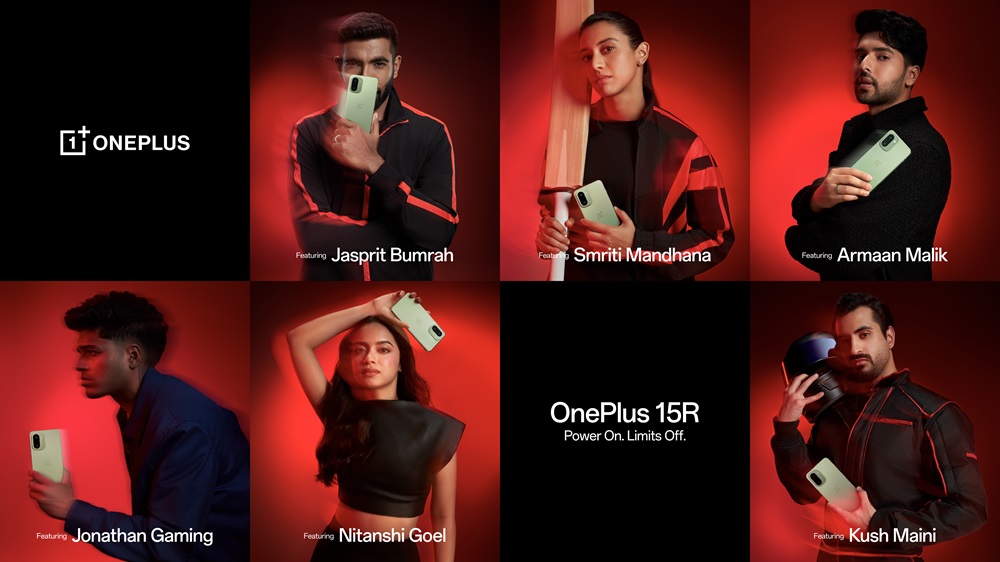 OnePlus Onboards Jasprit Bumrah, Smriti Mandhana, Jonathan Gaming, Armaan Malik, Kush Maini, and Nitanshi Goel as brand ambassadors_KV