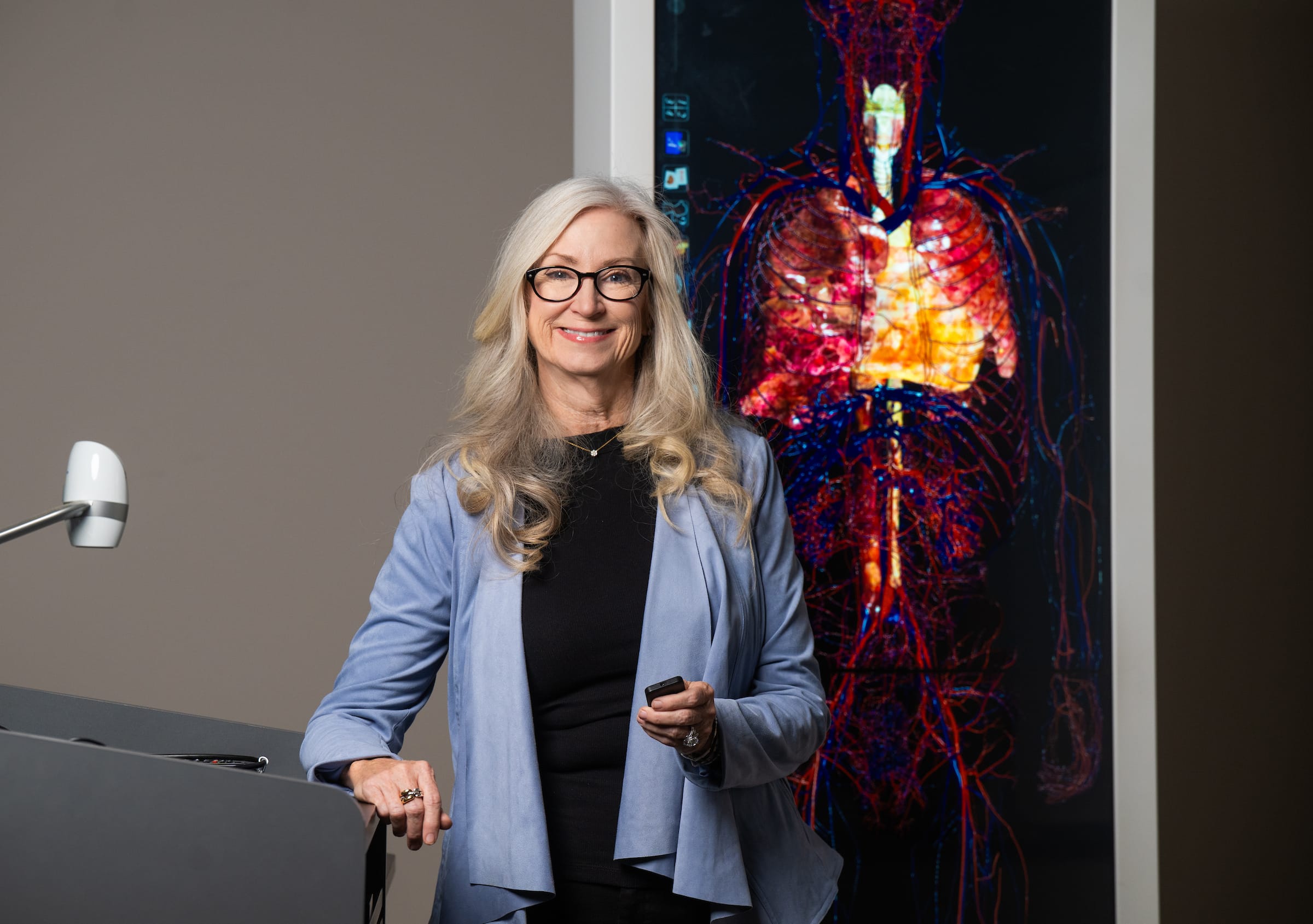 Dr. Joan E. Kreiger, founding director of Southern’s respiratory therapy program